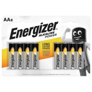 Image of Energizer Alkaline Power AA 8 pack for Merchandise