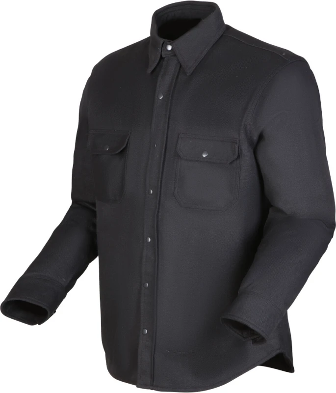 Image of Modeka Colden Motoshirt Black Size 5XL