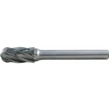 Image of 12X25MM Cylindrical Carbide Ball Nose Burr Cut 3 - Kennedy