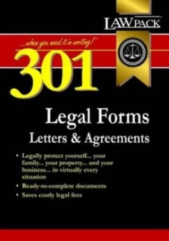 Image of 301 Legal Forms Letters and Agreements Paperback