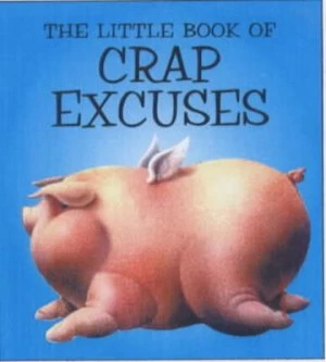 Image of The Little Book of Crap Excuses by Michael Powell Paperback