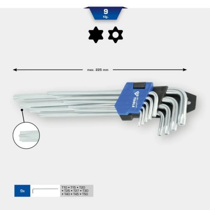 Image of Angled Screwdriver Set KS TOOLS BT044019