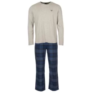 Image of Barbour Mens Doug Pj Set Midnight Tartan XL