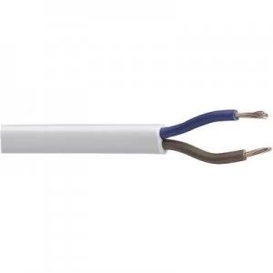 Flexible cable H05VVH2 F 2 x 0.75mm White LappKabel