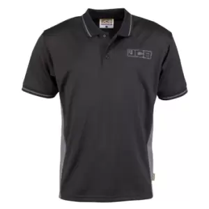 Image of Trade Black/Grey Polo - Large