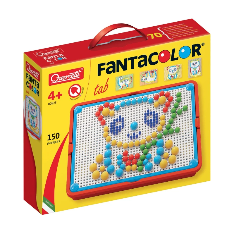 Image of Quercetti Fantacolor Tab - 150 Pegs, Multi 923