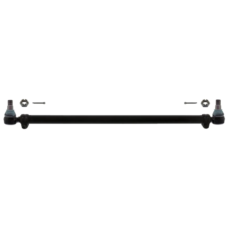Image of FEBI BILSTEIN 44251 Centre Rod Assembly from idler arm to the front axle, with castellated nut and split pins Centre Rod Assembly (285)