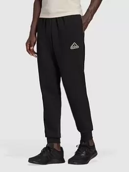 Image of adidas Essentials Feel Cozy Pants, Black Size XL Men