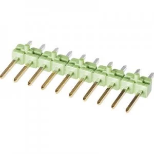 image of TE Connectivity Pin strip standard No. of rows 1 Pins per row 6 825433 6