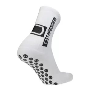 image of TapeDesign Classic Grip Socks - White