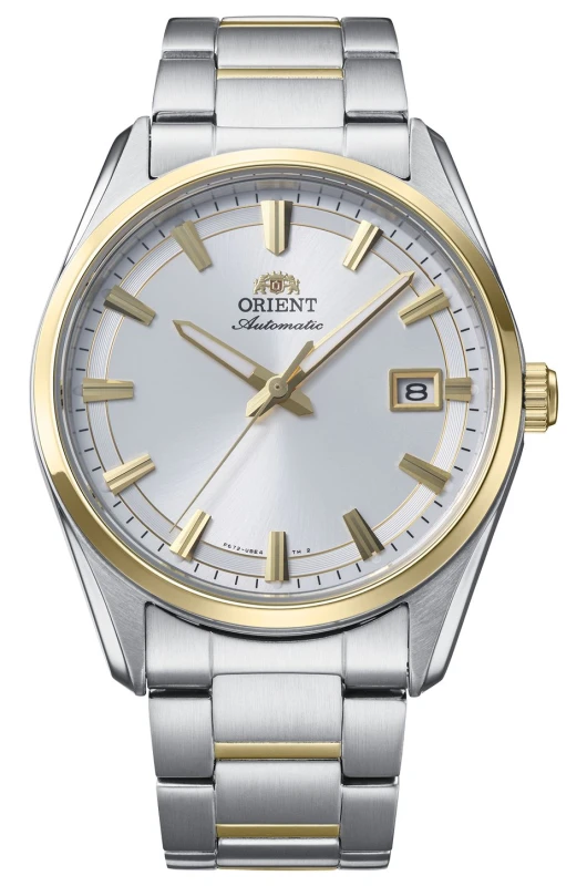Image of Orient RA-AC0R01S30B Stretto Date (38.5mm) White Dial / Two- Watch