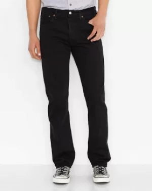 image of Levis 501 Original Fit Black Jean 32 In