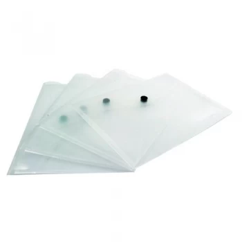 image of Graffico Document Folder A4 Clear Pack of 50 EN06040