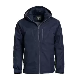 Image of Clique Mens Kingslake Waterproof Jacket (L) (Dark Navy)