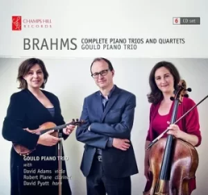 Image of Brahms Complete Piano Trios and Quartets by Johannes Brahms CD Album