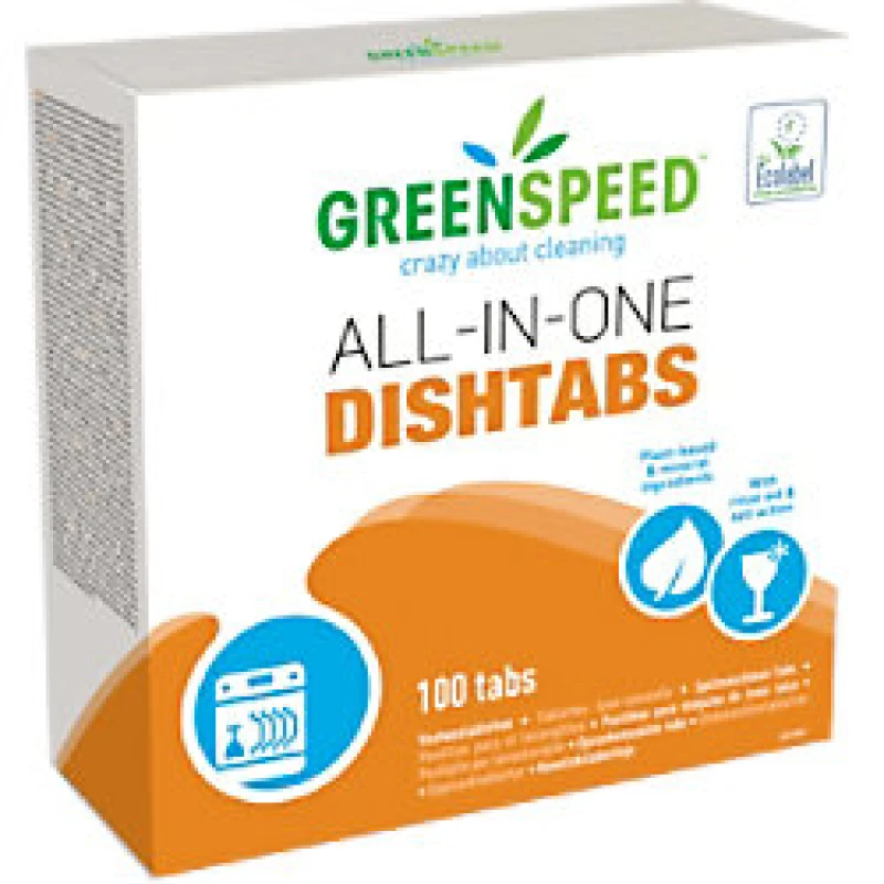Image of Greenspeed All - in - One Dishwasher Tablets (100 Pack)