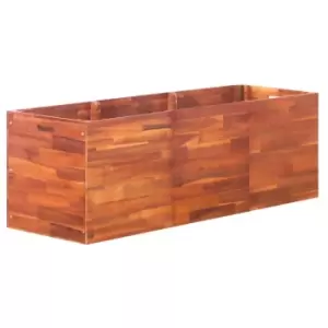 image of Vidaxl Garden Raised Bed Acacia Wood 150x50x50cm