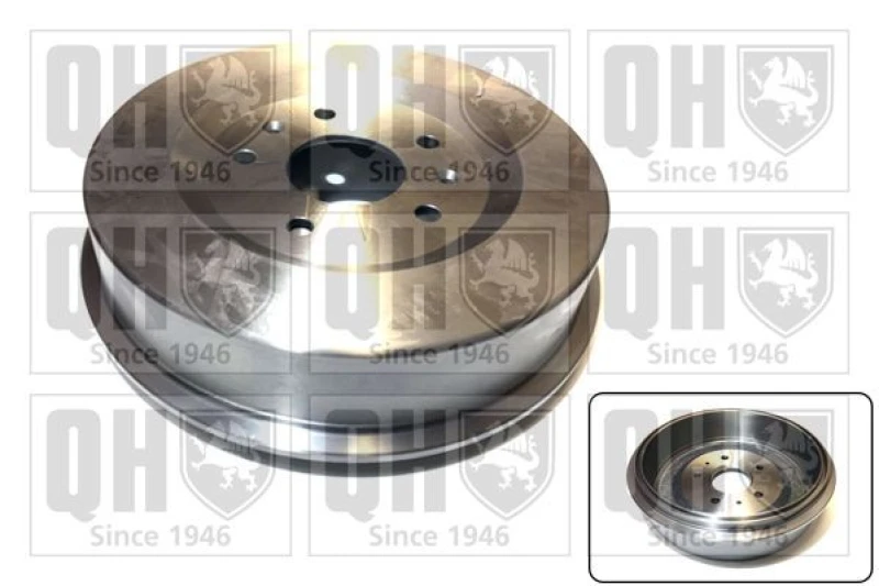 Image of QUINTON HAZELL Brake drum QUINTON HAZELL BDR655