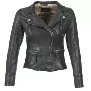 image of Oakwood CAMERA womens Leather jacket in Black - Sizes XXL,S,M,L,XL,XS,3XL