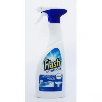 image of Flash Spray With Bleach 450ml Bathroom