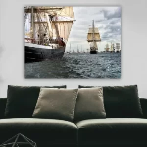 Image of 524287114_70100 Multicolor Decorative Canvas Painting