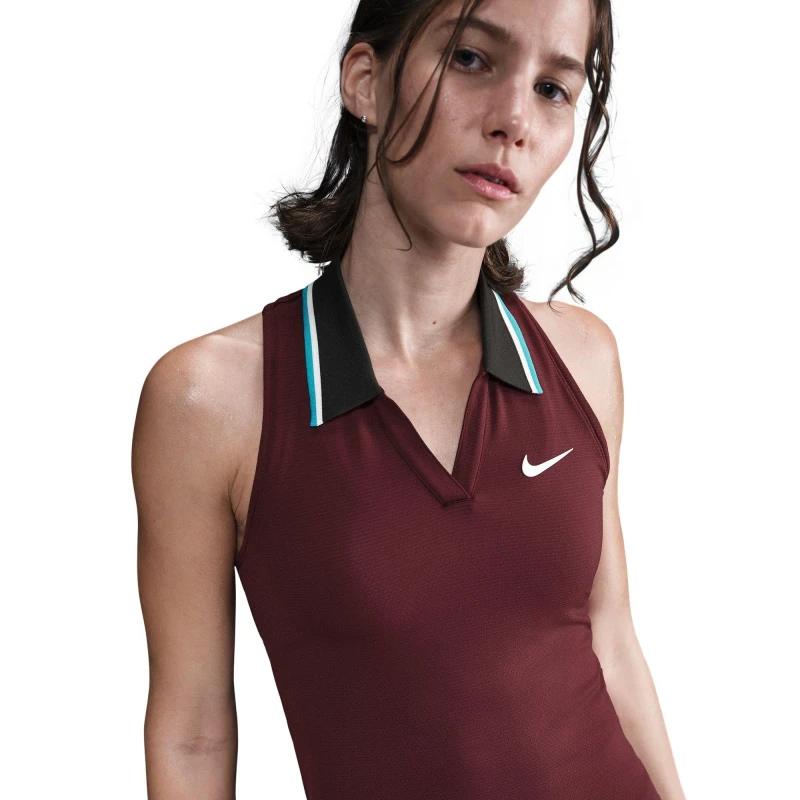 Image of Nike Slam Tank RG Ld54 Dk Rd/Ccts/Wht female 8 (XS)