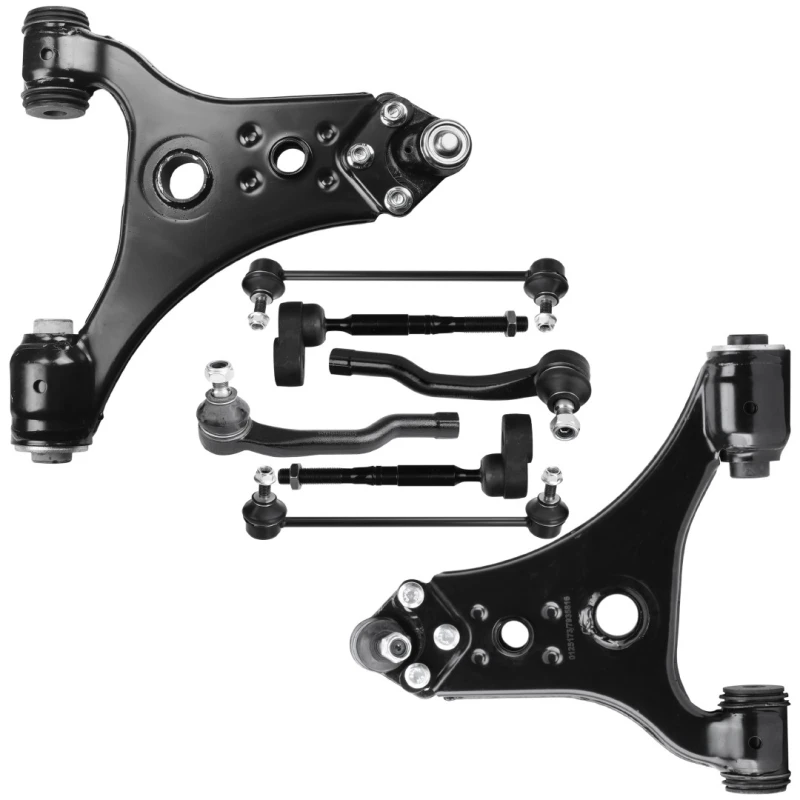 Image of RIDEX 772S0172 Control arm repair kit with coupling rod, Front Axle Right, Control Arm Suspension Kit (772)