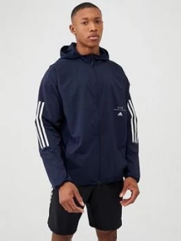Image of Adidas Must Have 3 Stripe Jacket - Navy