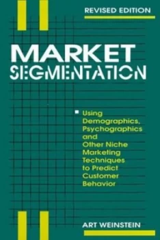 Image of Market Segmentation by Art Weinstein Book