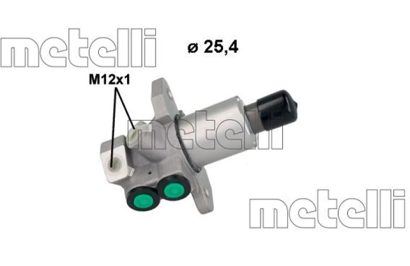 Image of METELLI Brake master cylinder METELLI 05-1246