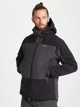 Image of Craghoppers Gryffin Hooded Jacket, Black, Size L, Men