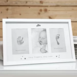 Image of Twinkle Twinkle Baby's Hand & Foot Print Photo Frame