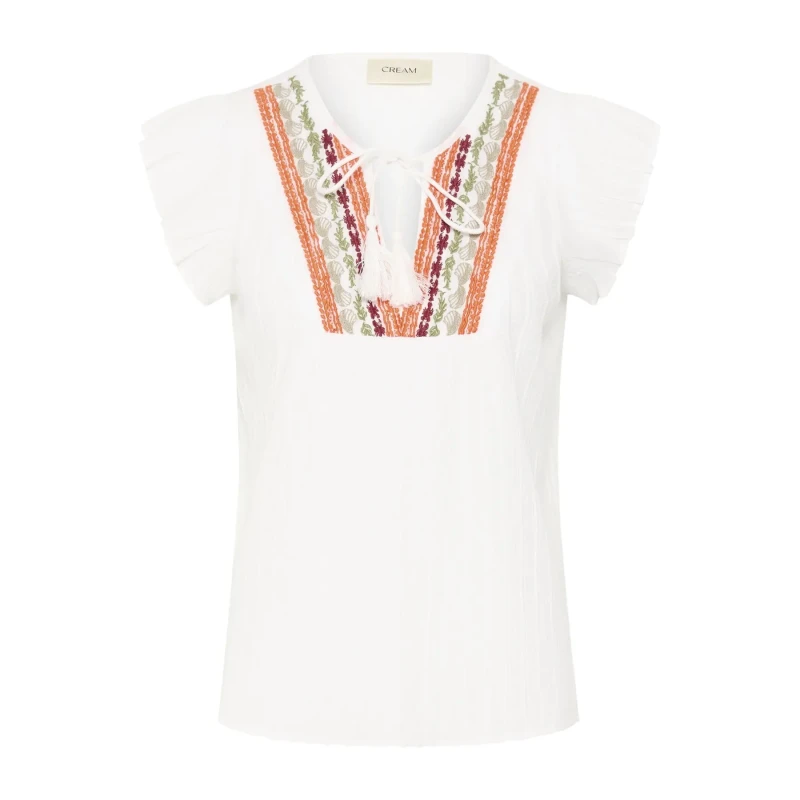 Image of Cream Womens blouse Cream Wilja Blanc Female 38