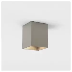 Image of Astro Kinzo 140 - Integrated LED Square Surface Mounted Downlight Matt Nickel 12.5W