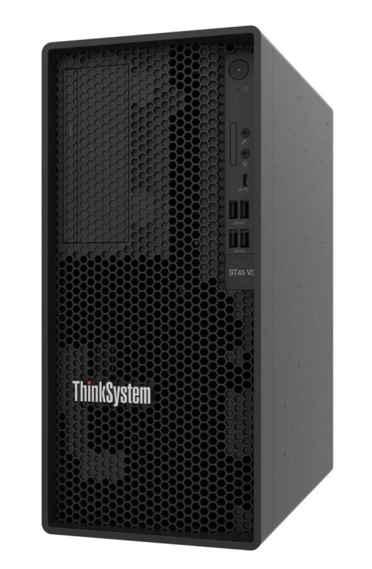 Image of Lenovo ThinkSystem ST45 V3 Server Tower AMD EPYC 4124P 3.8 GHz 16GB D