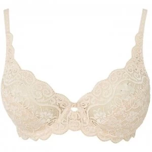 Image of Triumph Amourette 300 Underwired Half Cup Bra - Beige