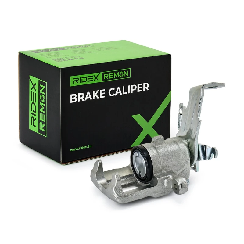 Image of RIDEX REMAN 78B0150R Brake caliper Rear Axle, without holder Cast Iron Brake Caliper (78)