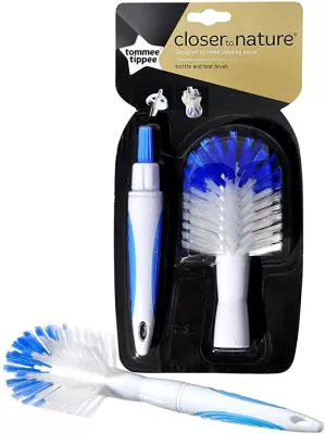 Image of Tommee Tippee Closer to Nature Blue Brush