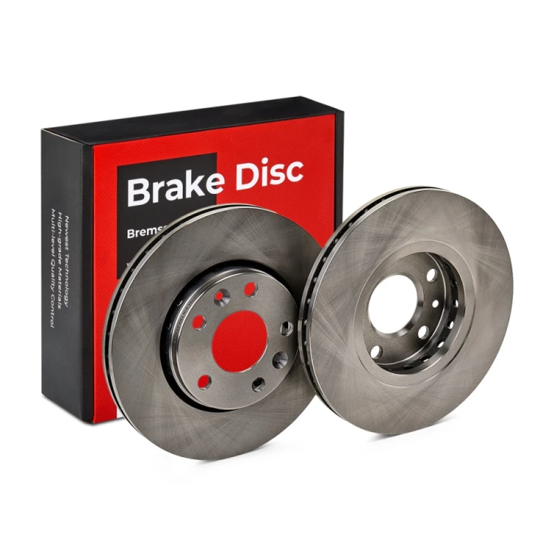 Image of RIDEX 82B0283 Brake disc Front Axle, Vented, Cast Iron, Uncoated, Untreated, without bolts/screws Cast Iron Brake Disc (82)