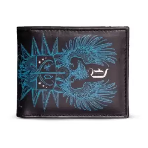 Image of HARRY POTTER Fantastic Beasts Dumbledore Family Insignia Bi-fold...