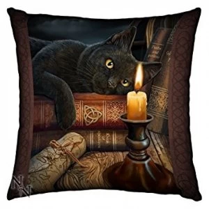 image of Witching Hour Black Cat Soft Feel Cushion