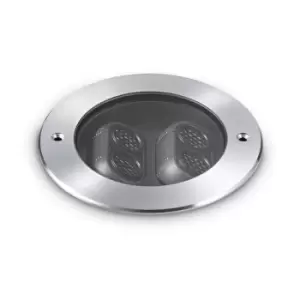 Image of Ideal Lux Taurus 13W Outdoor Recessed Ground Light Steel IP67 3000K
