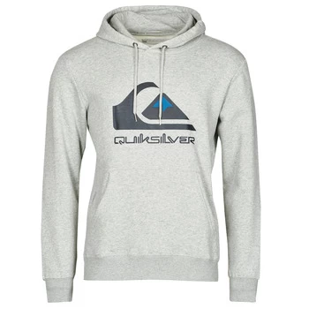 image of Quiksilver BIG LOGO HOOD mens Sweatshirt in Grey - Sizes XXL,S,M,L,XL