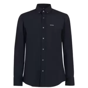 Image of Boss Hank Slim Fit Shirt - Blue