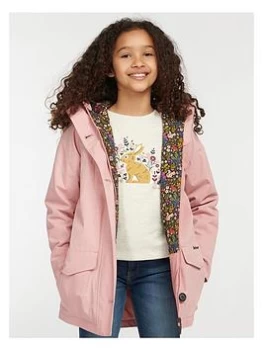 Image of Barbour Girls Walkworth Jacket - Secret Pink, Secret Pink, Size 6-7 Years, Women