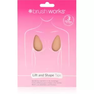 image of Brushworks Assorted Complexion breast tape 3 pc