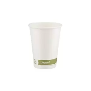 Image of Planet 12oz Single Wall Plastic-Free Cups (Pack of 50) PFHCSW12