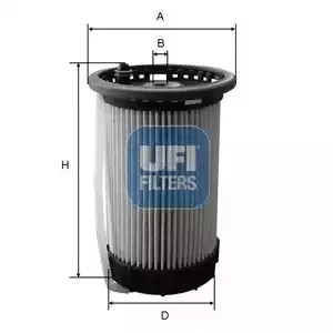 Image of 26.065.00 UFI Fuel Filter