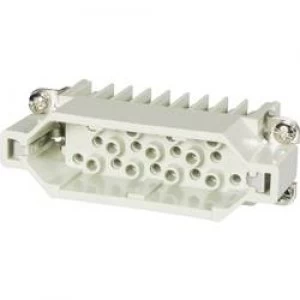 Image of Harting 09 21 015 3001 Han 15D M c Industrial Connector Series Han D Inserts