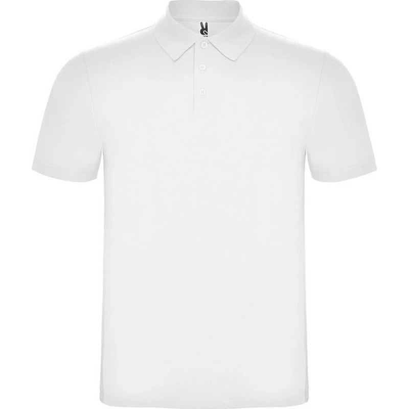 Image of ROLY ROLY Men Austral Short-Sleeved Polo Shirt in White Size: Small White S Male 5063527503848